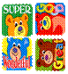 SUPER TEDDY (APPLAUSE STICKERS)