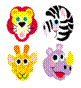 ZOO ANIMALS (SUPERSHAPES STICKERS)