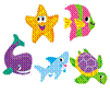 SEA LIFE(SUPERSHAPES STICKERS)