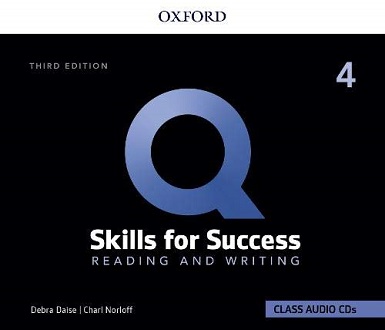 ロイヤルブックス / Q: Skills for Success: 3rd Edition Reading and Writing 4 Class  Audio CDs